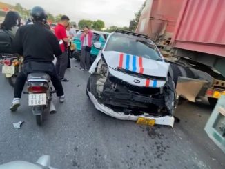 Tai nạn liên hoàn tại Big C, Long Biên
